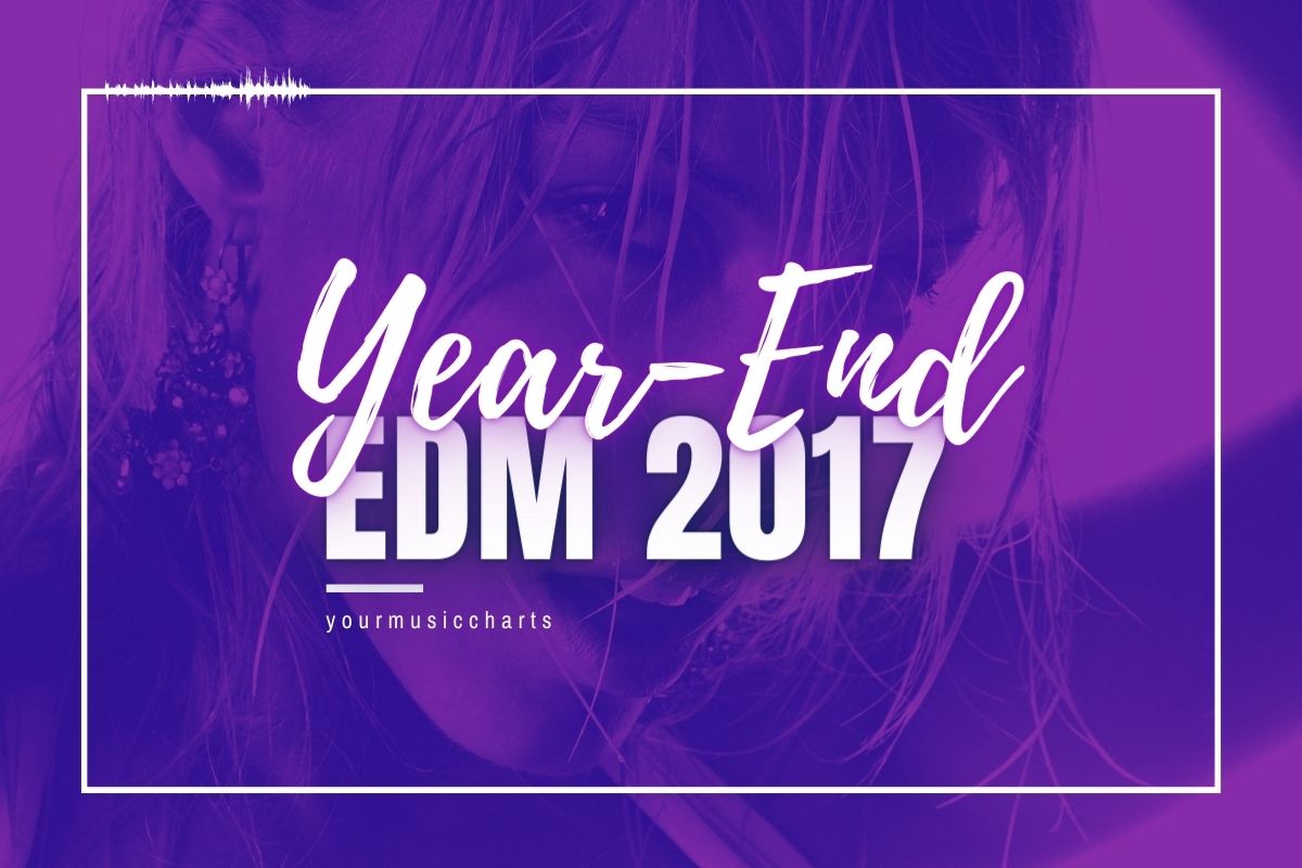 Young pretty woman with the phrase best edm songs of 2017