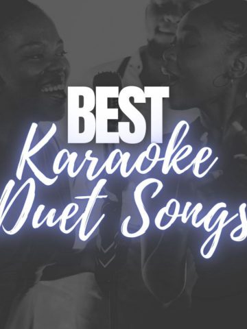 Women singing a duet with the text best karaoke duet songs