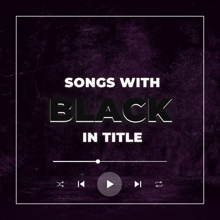 Grunge background with black and dark purple colors, playlist buttons and the text songs with black in title.