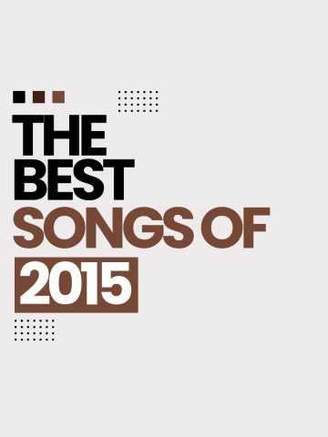 Text reading ‘The Best Songs of 2014’ on a light background.